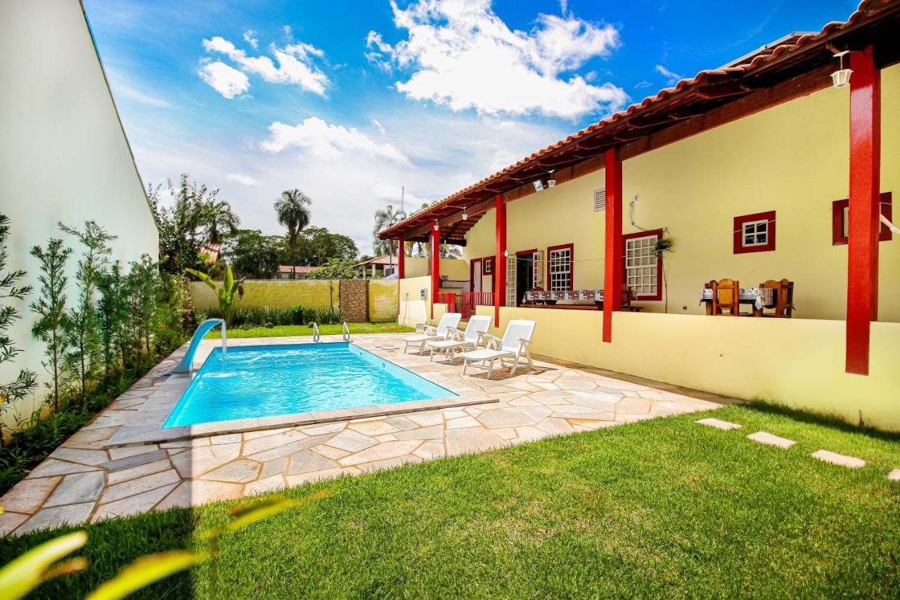Casa Del Rey - Cond. Fechado Centro Villa Pirenópolis Eksteriør billede